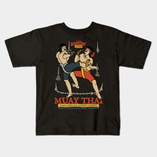 Muay Boran Muay Thai Sak Yant Kids T-Shirt